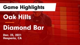 Oak Hills  vs Diamond Bar  Game Highlights - Dec. 23, 2021