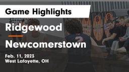 Ridgewood  vs Newcomerstown  Game Highlights - Feb. 11, 2023