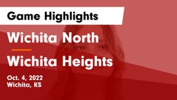 Wichita North  vs Wichita Heights  Game Highlights - Oct. 4, 2022
