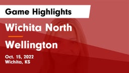 Wichita North  vs Wellington  Game Highlights - Oct. 15, 2022