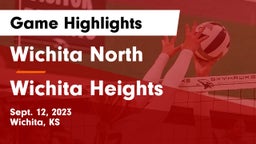 Wichita North  vs Wichita Heights  Game Highlights - Sept. 12, 2023