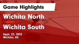 Wichita North  vs Wichita South  Game Highlights - Sept. 23, 2023