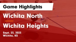 Wichita North  vs Wichita Heights  Game Highlights - Sept. 23, 2023