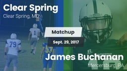 Matchup: Clear Spring vs. James Buchanan  2017