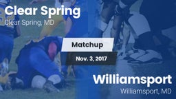 Matchup: Clear Spring vs. Williamsport  2017