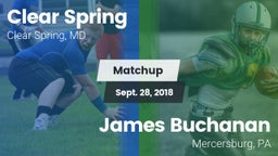 Matchup: Clear Spring vs. James Buchanan  2018