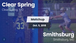 Matchup: Clear Spring vs. Smithsburg  2018