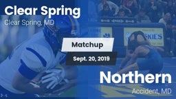 Matchup: Clear Spring vs. Northern  2019