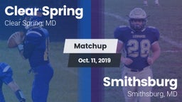 Matchup: Clear Spring vs. Smithsburg  2019