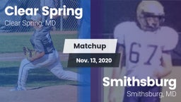 Matchup: Clear Spring vs. Smithsburg  2020