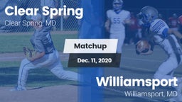 Matchup: Clear Spring vs. Williamsport  2020