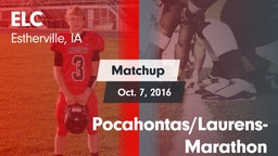 Matchup: Lincoln Central vs. Pocahontas/Laurens-Marathon 2016