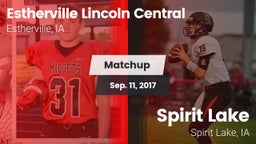 Matchup: Lincoln Central vs. Spirit Lake  2017