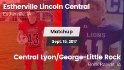 Matchup: Lincoln Central vs. Central Lyon/George-Little Rock  2017