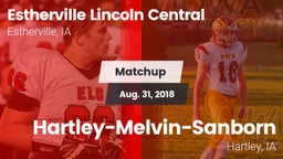 Matchup: Lincoln Central vs. Hartley-Melvin-Sanborn  2018