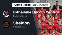 Recap: Estherville Lincoln Central  vs. Sheldon  2018