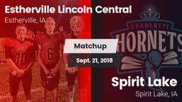 Matchup: Lincoln Central vs. Spirit Lake  2018
