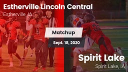 Matchup: Estherville Lincoln  vs. Spirit Lake  2020