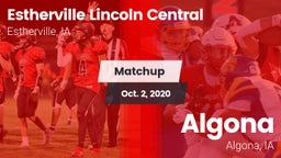 Matchup: Estherville Lincoln  vs. Algona  2020