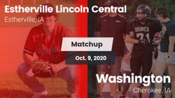Matchup: Estherville Lincoln  vs. Washington  2020