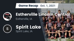 Recap: Estherville Lincoln Central  vs. Spirit Lake  2021