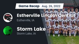Recap: Estherville Lincoln Central  vs. Storm Lake  2022