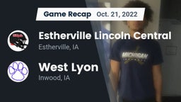 Recap: Estherville Lincoln Central  vs. West Lyon  2022
