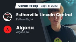 Recap: Estherville Lincoln Central  vs. Algona  2023