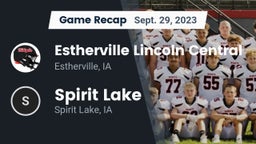 Recap: Estherville Lincoln Central  vs. Spirit Lake  2023