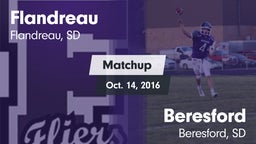 Matchup: Flandreau vs. Beresford  2016