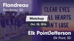 Matchup: Flandreau vs. Elk PointJefferson  2016