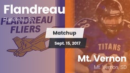 Matchup: Flandreau vs. Mt. Vernon  2017