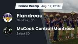 Recap: Flandreau  vs. McCook Central/Montrose  2018