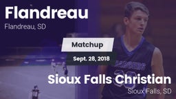 Matchup: Flandreau vs. Sioux Falls Christian  2018