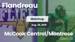 Matchup: Flandreau vs. McCook Central/Montrose  2019