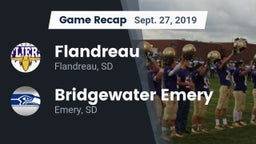 Recap: Flandreau  vs. Bridgewater Emery 2019