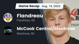 Recap: Flandreau  vs. McCook Central/Montrose  2022