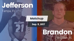 Matchup: Jefferson vs. Brandon  2017