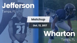 Matchup: Jefferson vs. Wharton  2017