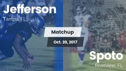 Matchup: Jefferson vs. Spoto  2017