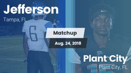 Matchup: Jefferson vs. Plant City  2018