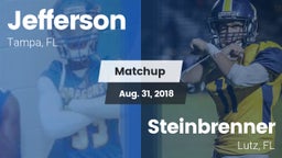Matchup: Jefferson vs. Steinbrenner  2018