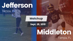 Matchup: Jefferson vs. Middleton  2018
