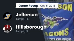 Recap: Jefferson  vs. Hillsborough  2018