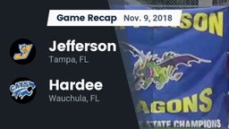 Recap: Jefferson  vs. Hardee  2018