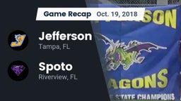 Recap: Jefferson  vs. Spoto  2018