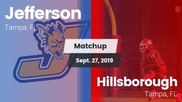 Matchup: Jefferson vs. Hillsborough  2019