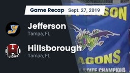 Recap: Jefferson  vs. Hillsborough  2019