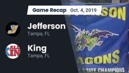 Recap: Jefferson  vs. King  2019