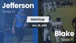 Matchup: Jefferson vs. Blake  2019